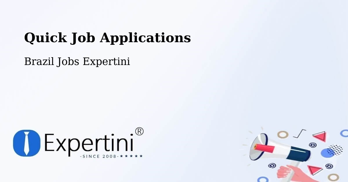 Quick Apply Feature – Xambioá - Brazil Jobs Expertini